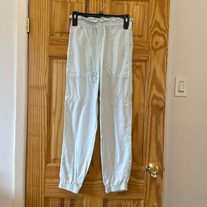 Anthropologie - Seaglass Crushed Cotton Pants - Size XS